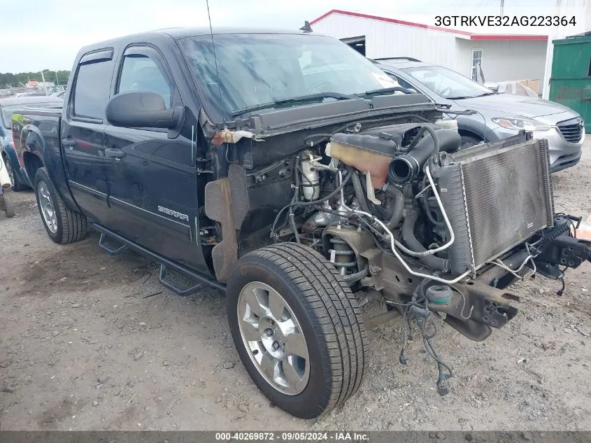 2010 GMC Sierra 1500 Sle VIN: 3GTRKVE32AG223364 Lot: 40269872