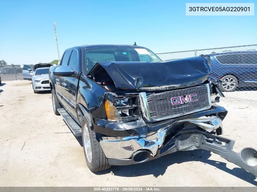 2010 GMC Sierra 1500 Sle VIN: 3GTRCVE05AG220901 Lot: 40293776