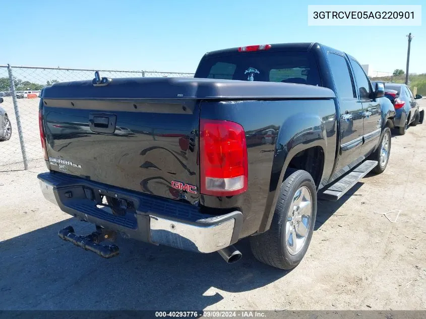 2010 GMC Sierra 1500 Sle VIN: 3GTRCVE05AG220901 Lot: 40293776