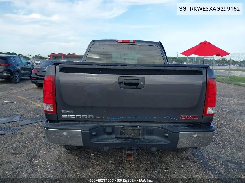 2010 GMC Sierra K1500 Slt VIN: 3GTRKWE3XAG299162 Lot: 40297555