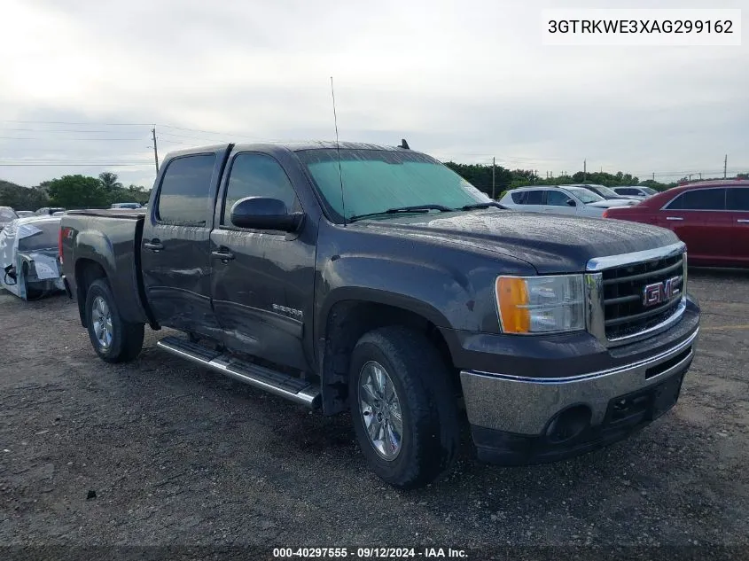 2010 GMC Sierra K1500 Slt VIN: 3GTRKWE3XAG299162 Lot: 40297555