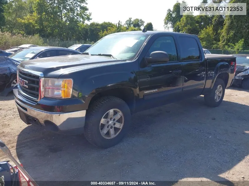 3GTRKVE31AG112353 2010 GMC Sierra 1500 Sle