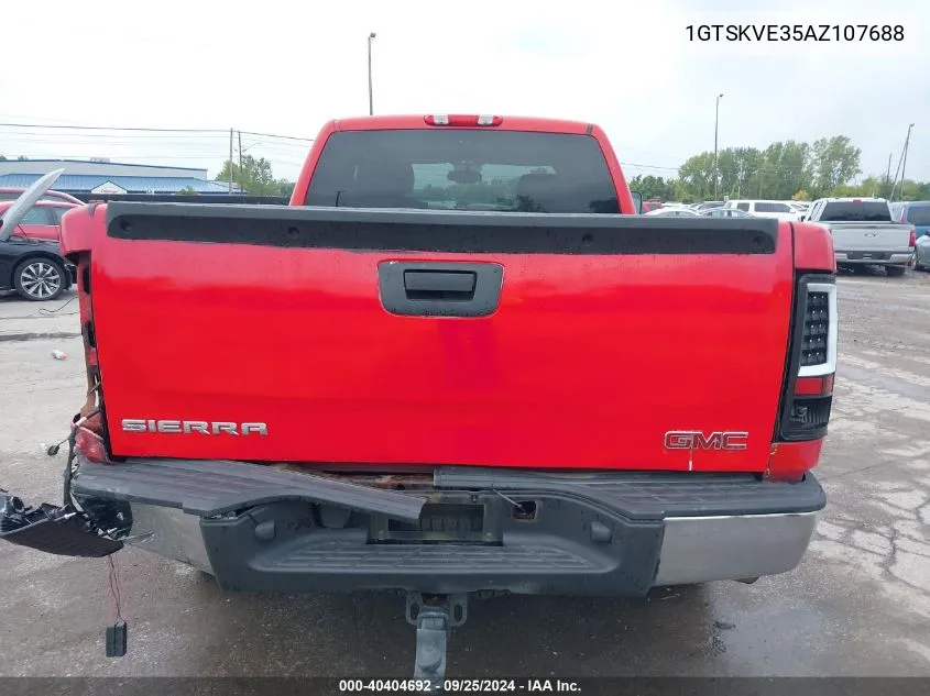 1GTSKVE35AZ107688 2010 GMC Sierra 1500 Sle