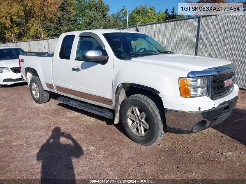 1GTSKVE3XAZ179454 2010 GMC Sierra 1500 K1500 Sle