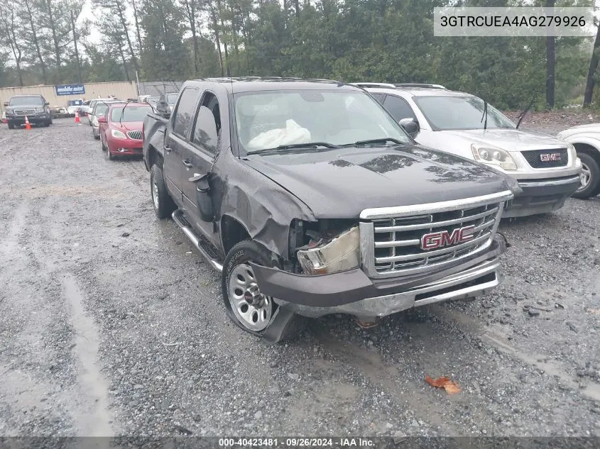 3GTRCUEA4AG279926 2010 GMC Sierra 1500 Sl