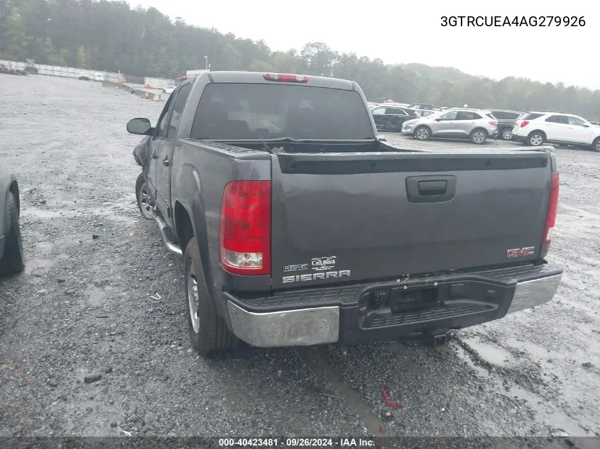 3GTRCUEA4AG279926 2010 GMC Sierra 1500 Sl