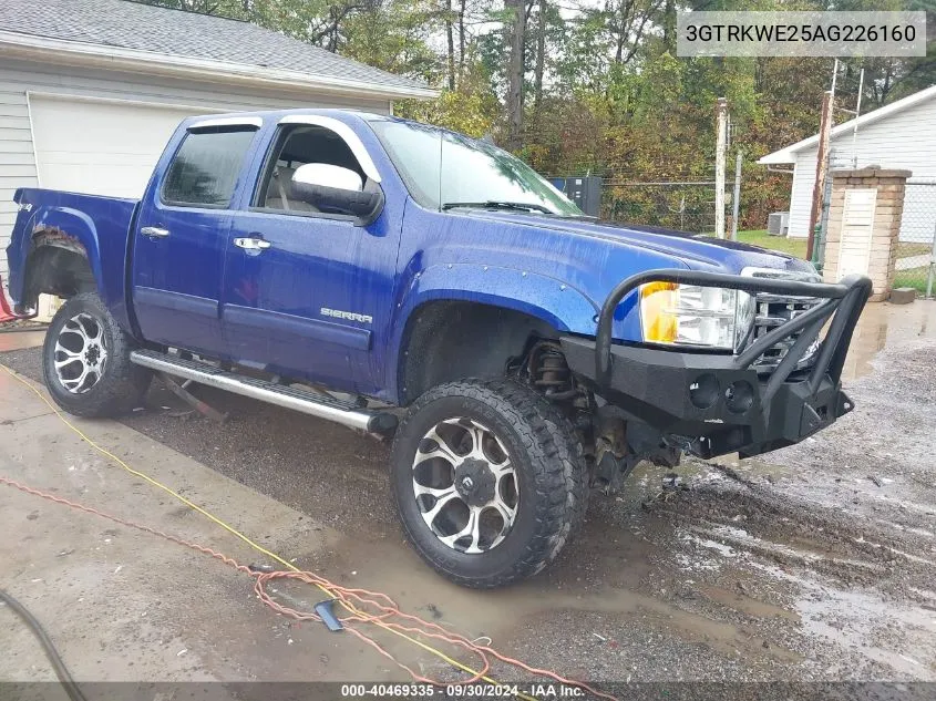 2010 GMC Sierra 1500 Slt VIN: 3GTRKWE25AG226160 Lot: 40469335