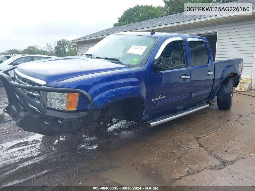 2010 GMC Sierra 1500 Slt VIN: 3GTRKWE25AG226160 Lot: 40469335