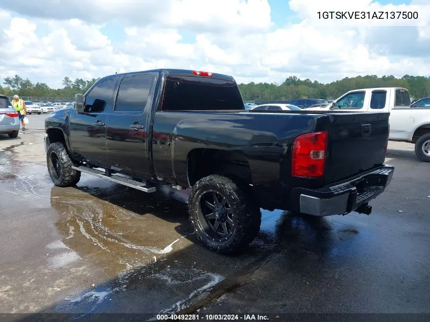 1GTSKVE31AZ137500 2010 GMC Sierra 1500 Sle