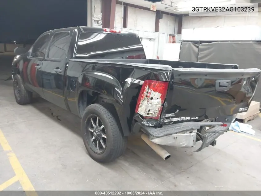 3GTRKVE32AG103239 2010 GMC Sierra 1500 Sle