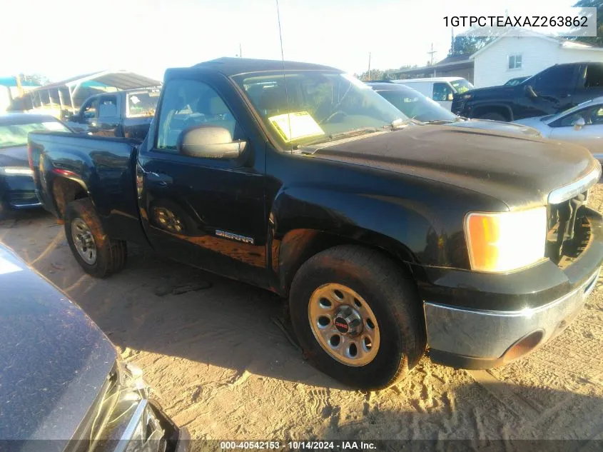 2010 GMC Sierra C1500 VIN: 1GTPCTEAXAZ263862 Lot: 40542153