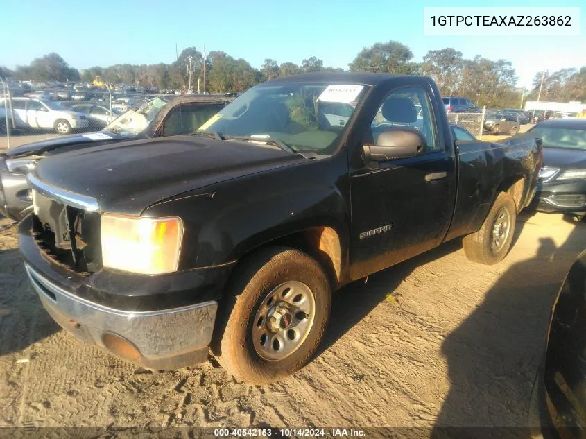 2010 GMC Sierra C1500 VIN: 1GTPCTEAXAZ263862 Lot: 40542153