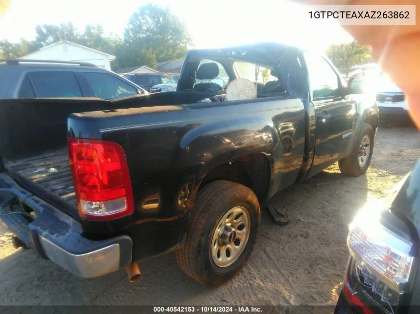 2010 GMC Sierra C1500 VIN: 1GTPCTEAXAZ263862 Lot: 40542153