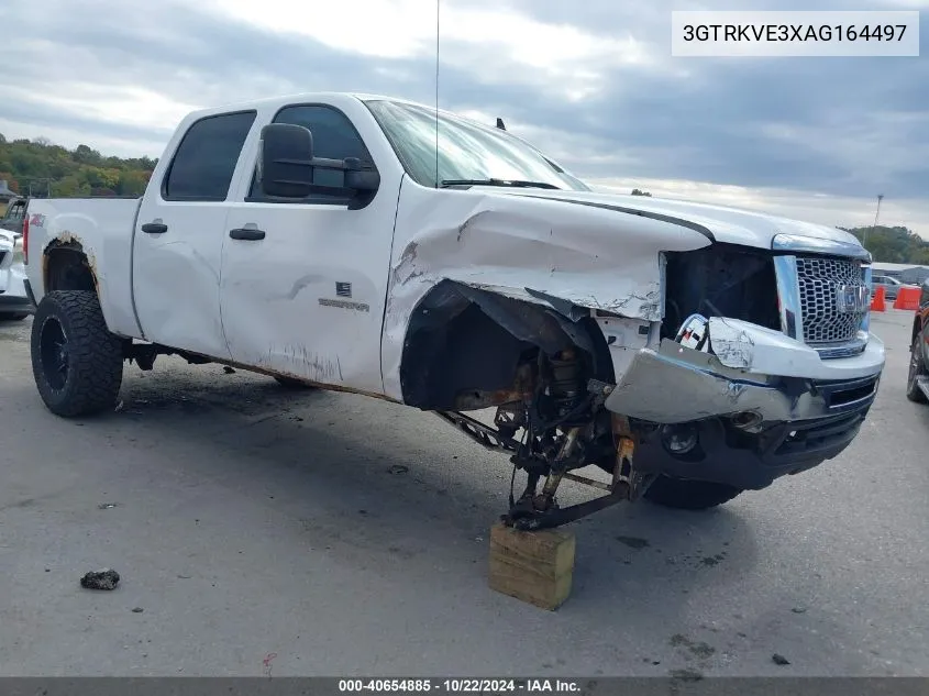 2010 GMC Sierra 1500 Sle VIN: 3GTRKVE3XAG164497 Lot: 40654885