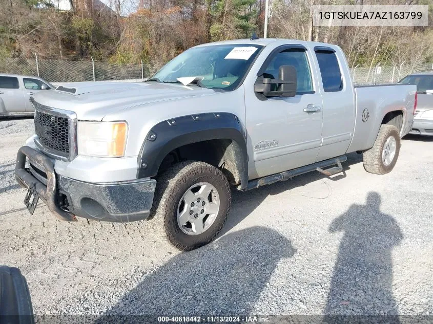 2010 GMC Sierra 1500 Sl VIN: 1GTSKUEA7AZ163799 Lot: 40818442