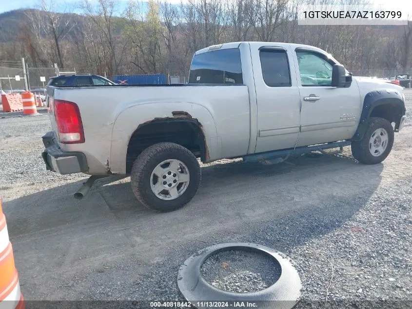 2010 GMC Sierra 1500 Sl VIN: 1GTSKUEA7AZ163799 Lot: 40818442