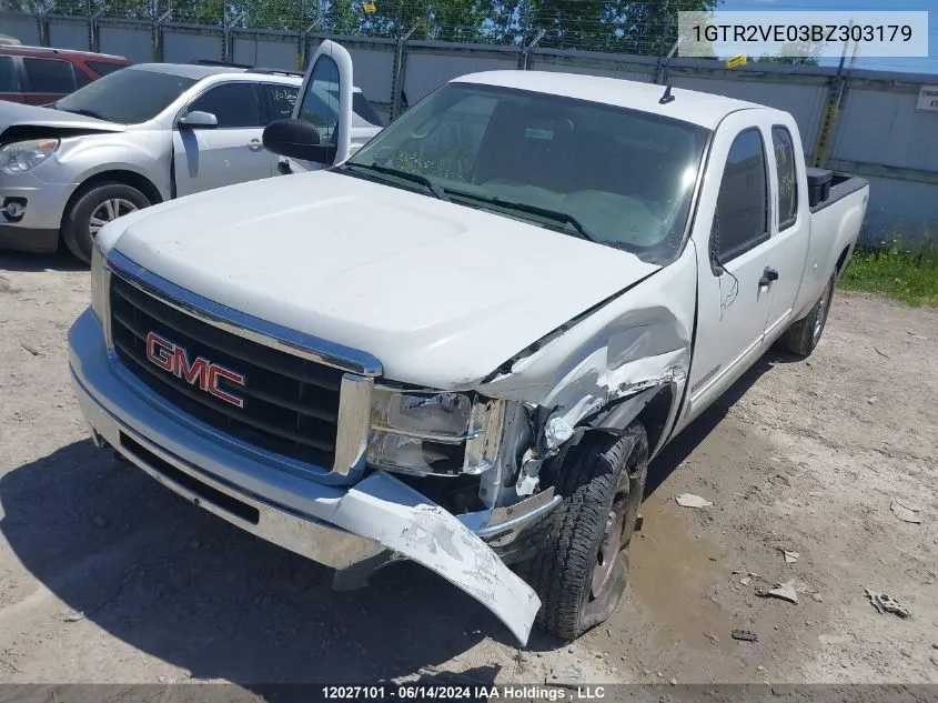 1GTR2VE03BZ303179 2011 GMC Sierra 1500