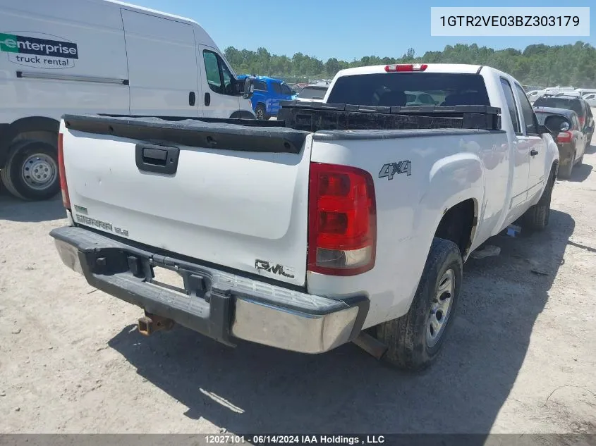 1GTR2VE03BZ303179 2011 GMC Sierra 1500