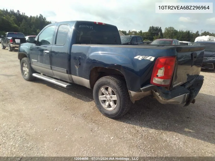 1GTR2VEA6BZ296964 2011 GMC Sierra 1500