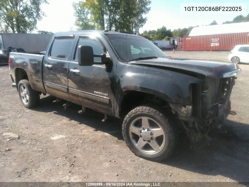 1GT120C86BF222025 2011 GMC Sierra K2500 Sle