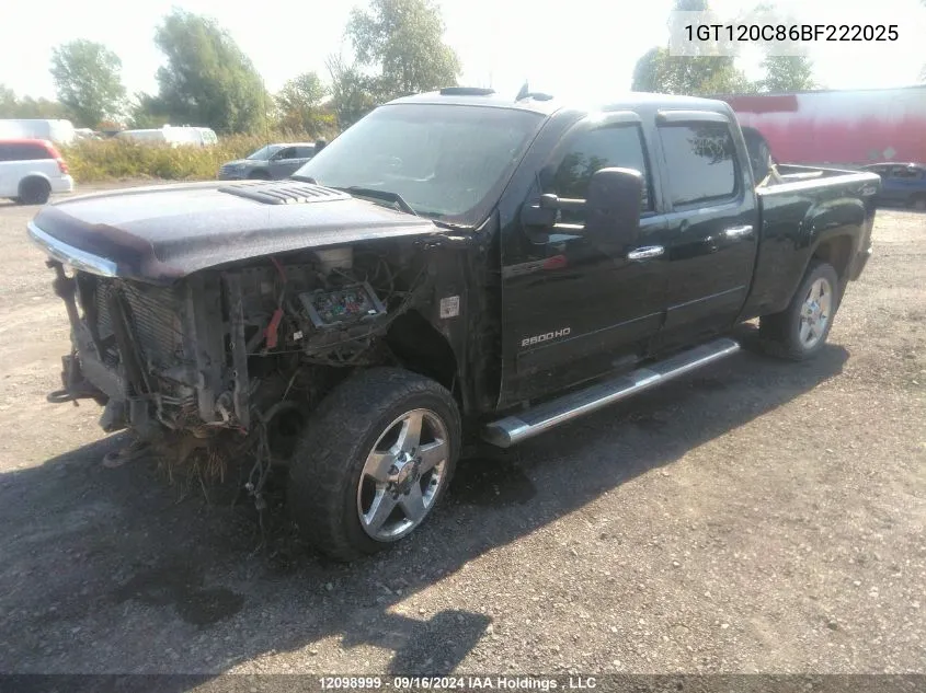 1GT120C86BF222025 2011 GMC Sierra K2500 Sle