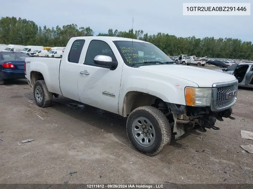 2011 GMC Sierra 1500 VIN: 1GTR2UEA0BZ291446 Lot: 12111612