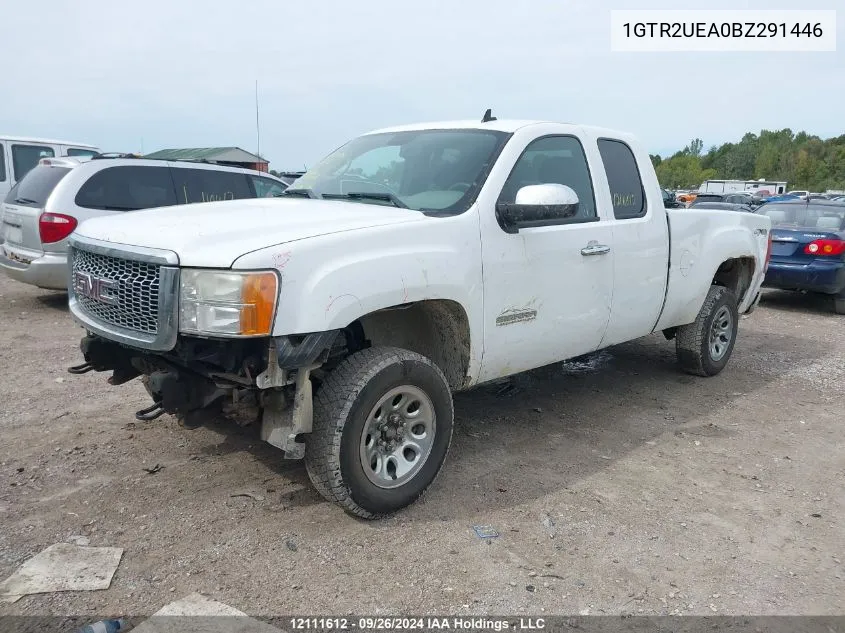 2011 GMC Sierra 1500 VIN: 1GTR2UEA0BZ291446 Lot: 12111612