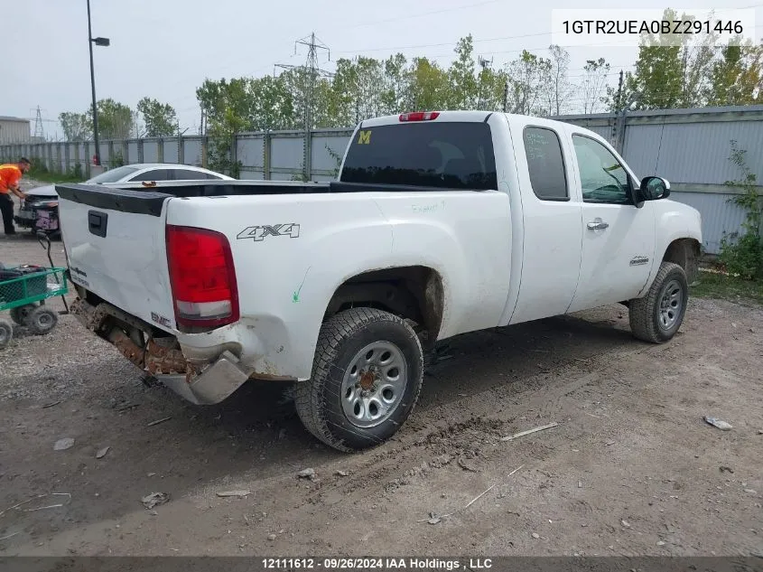 2011 GMC Sierra 1500 VIN: 1GTR2UEA0BZ291446 Lot: 12111612