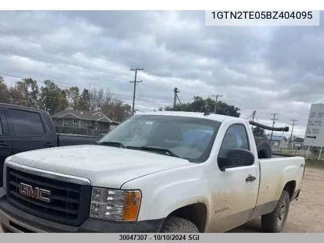 1GTN2TE05BZ404095 2011 GMC Sierra K1500