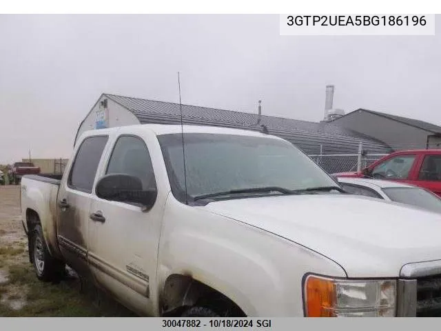 3GTP2UEA5BG186196 2011 GMC Sierra K1500 Sl