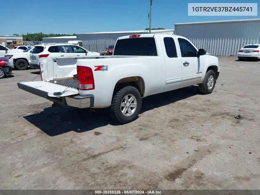 2011 GMC Sierra 1500 Sle VIN: 1GTR2VE37BZ445741 Lot: 39359326