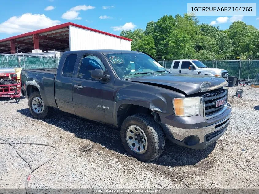 2011 GMC Sierra 1500 Sl VIN: 1GTR2UEA6BZ164765 Lot: 40333081