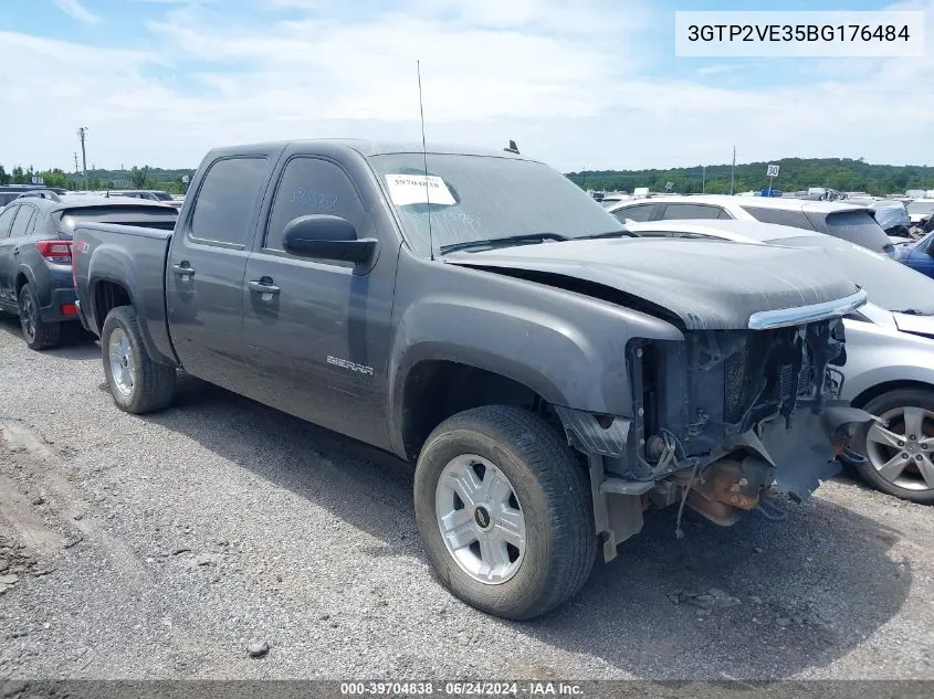 2011 GMC Sierra 1500 Sle VIN: 3GTP2VE35BG176484 Lot: 39704838