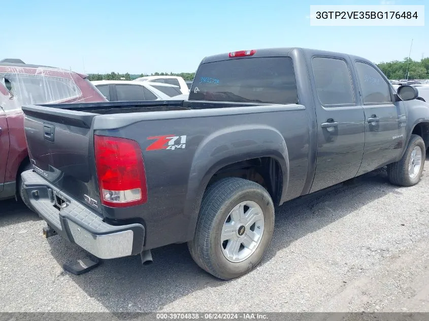 2011 GMC Sierra 1500 Sle VIN: 3GTP2VE35BG176484 Lot: 39704838