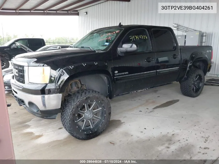 3GTP2VE39BG404261 2011 GMC Sierra 1500 Sle