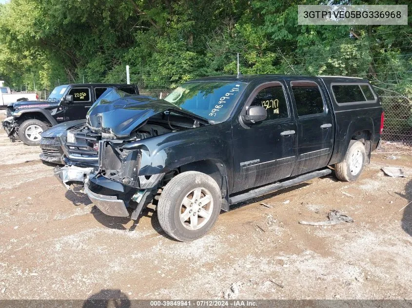 2011 GMC Sierra 1500 Sle VIN: 3GTP1VE05BG336968 Lot: 39849941