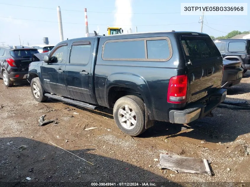 2011 GMC Sierra 1500 Sle VIN: 3GTP1VE05BG336968 Lot: 39849941