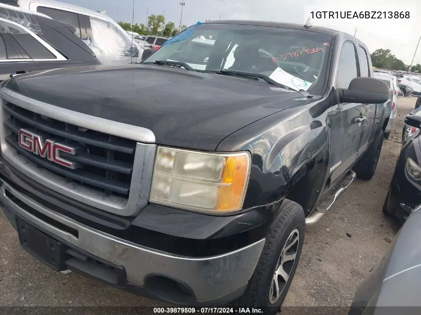 2011 GMC Sierra 1500 Sl VIN: 1GTR1UEA6BZ213868 Lot: 39879509