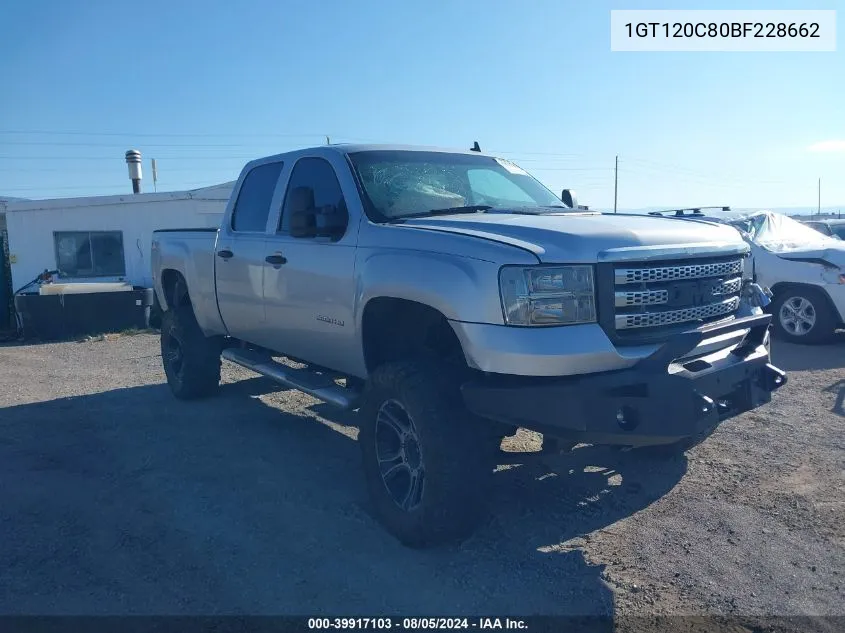 1GT120C80BF228662 2011 GMC Sierra 2500Hd Sle