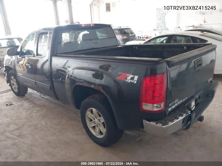 1GTR2VE3XBZ415245 2011 GMC Sierra 1500 Sle