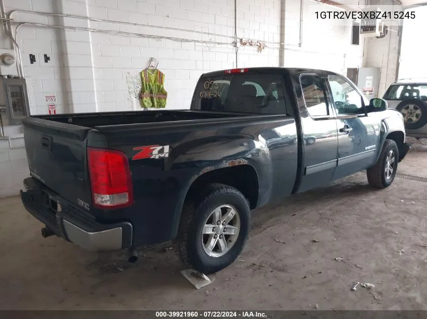 1GTR2VE3XBZ415245 2011 GMC Sierra 1500 Sle