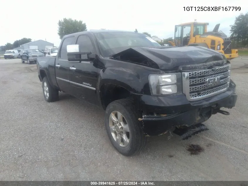 1GT125C8XBF167799 2011 GMC Sierra 2500Hd Denali