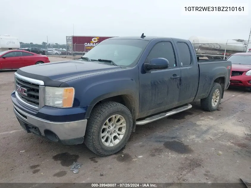 1GTR2WE31BZ210161 2011 GMC Sierra 1500 Slt