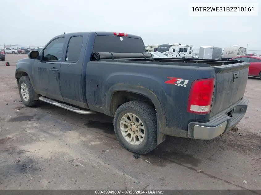 1GTR2WE31BZ210161 2011 GMC Sierra 1500 Slt