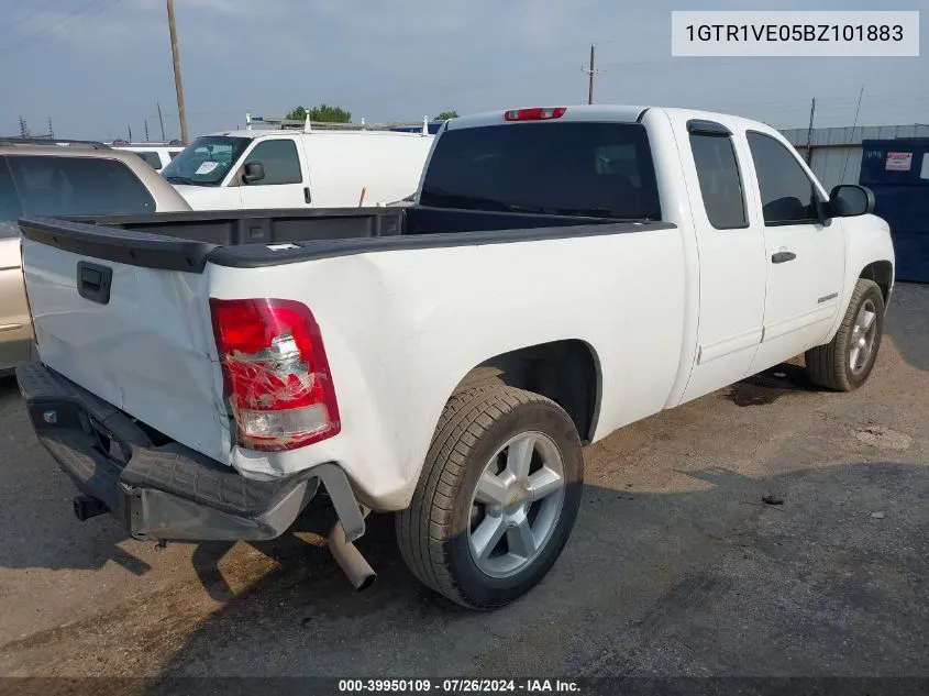 1GTR1VE05BZ101883 2011 GMC Sierra 1500 Sle