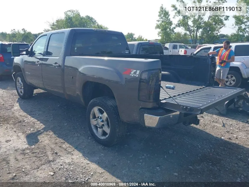 1GT121E86BF119013 2011 GMC Sierra 2500Hd Slt