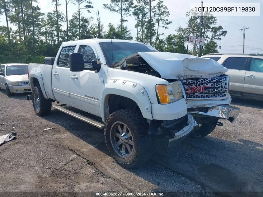 2011 GMC Sierra 2500Hd Sle VIN: 1GT120C89BF119830 Lot: 40062827