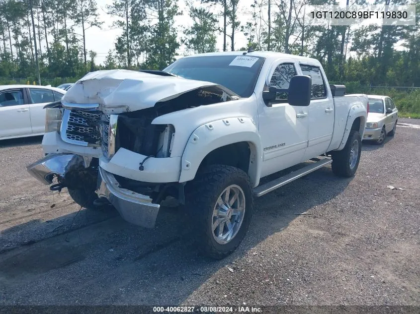 2011 GMC Sierra 2500Hd Sle VIN: 1GT120C89BF119830 Lot: 40062827