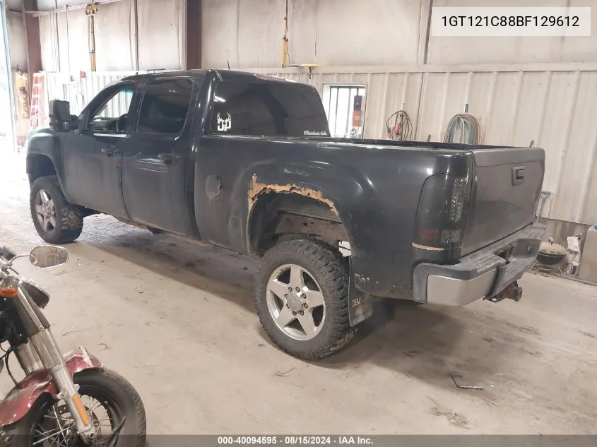 1GT121C88BF129612 2011 GMC Sierra 2500Hd Slt