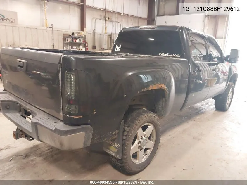 1GT121C88BF129612 2011 GMC Sierra 2500Hd Slt